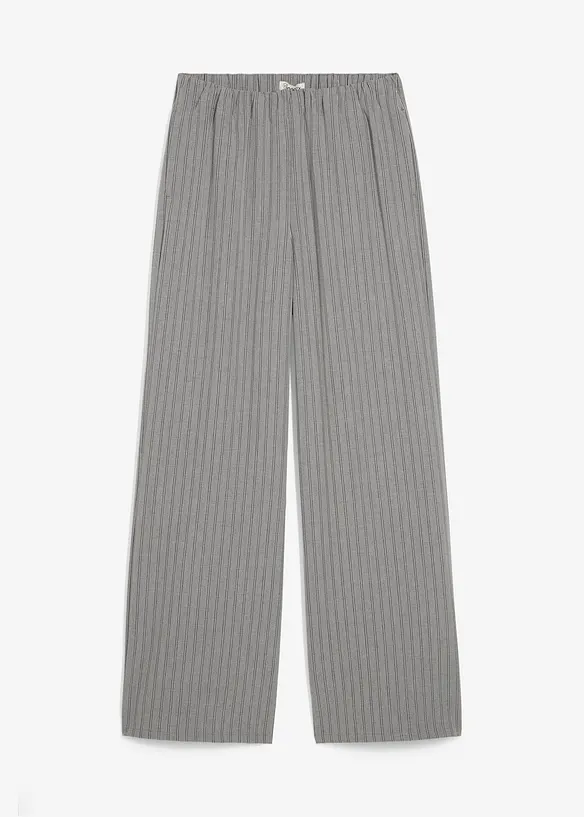 Pantalon fluide &agrave; taille &eacute;lastiqu&eacute;e, bonprix