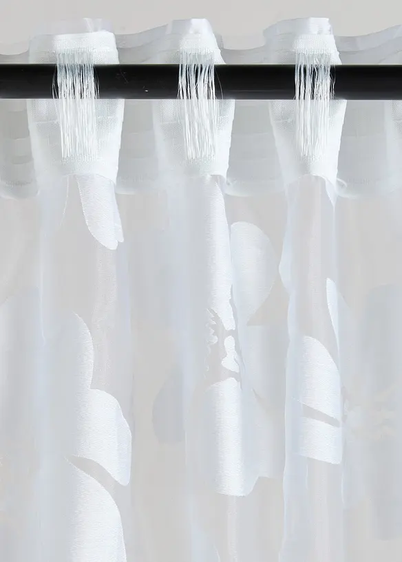 Voilage en d&eacute;vor&eacute; (1 pce), bonprix