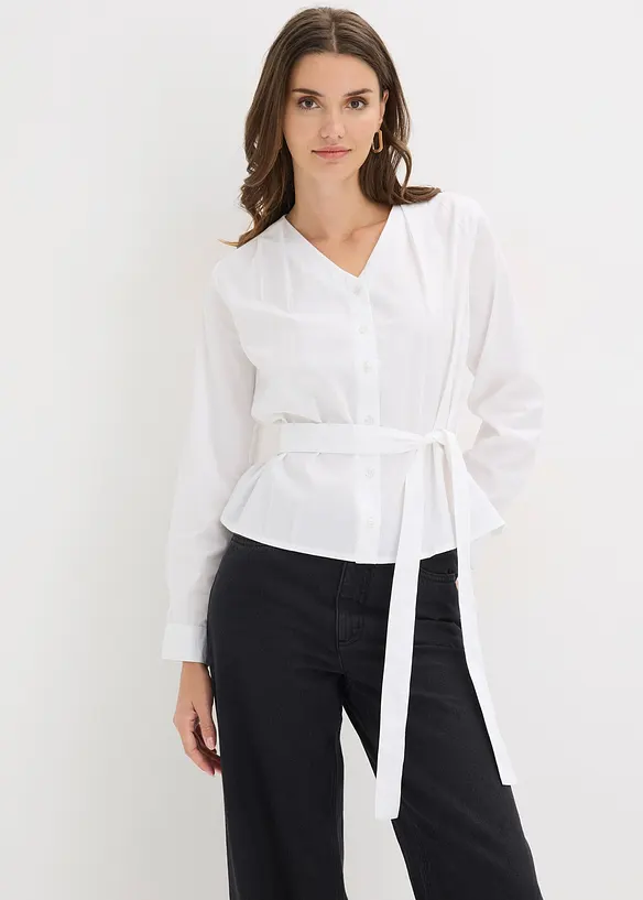 Bluse aus reiner Baumwolle, bonprix