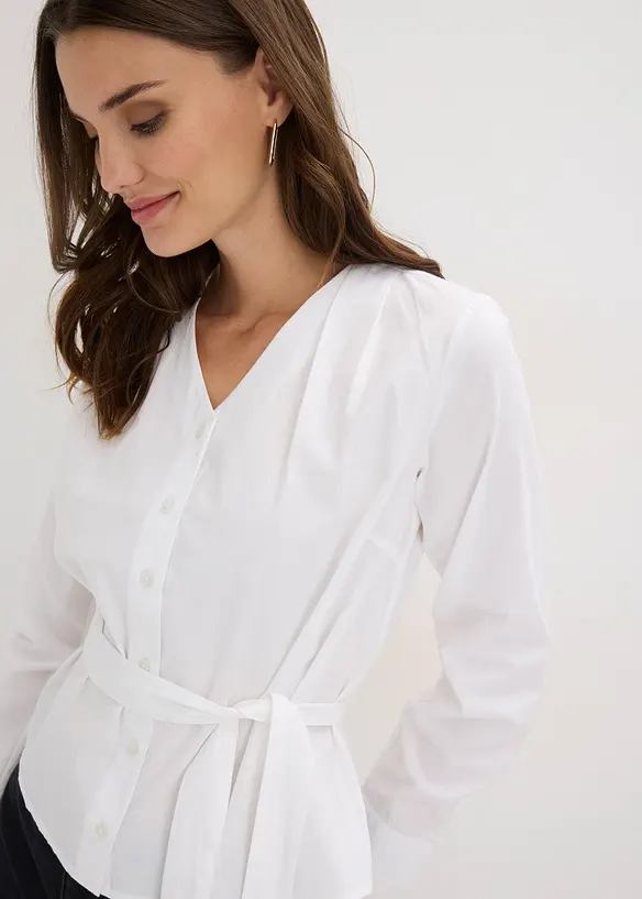 Bluse aus reiner Baumwolle, bonprix