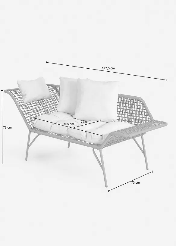Banc de jardin, bonprix