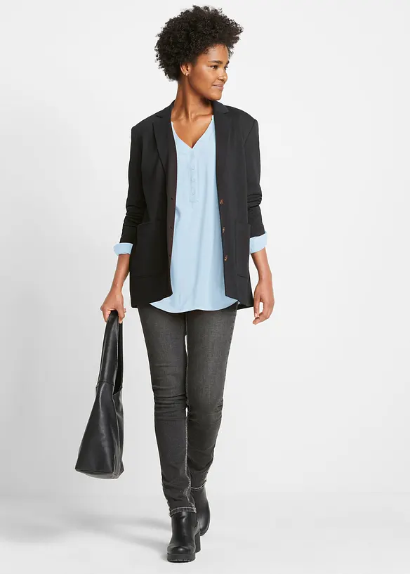 Tunique-blouse en douce viscose, bonprix