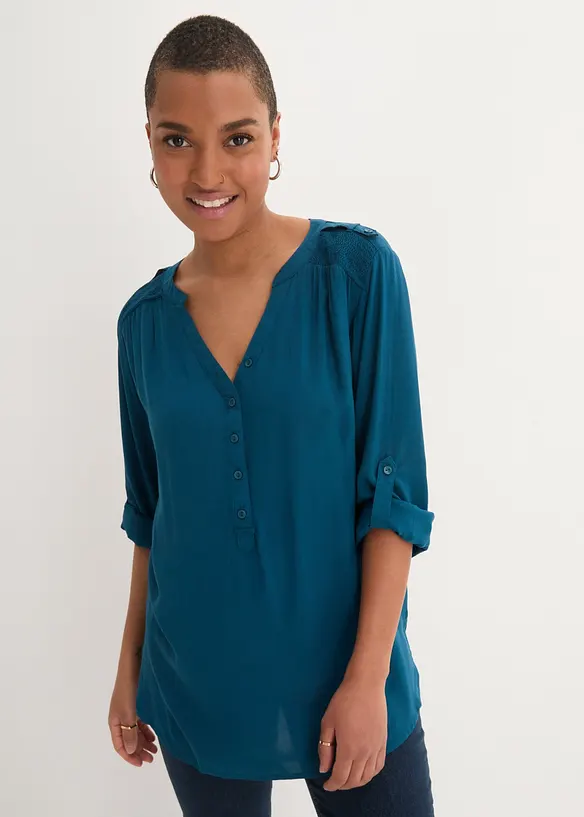 Blouse douce en viscose, bonprix