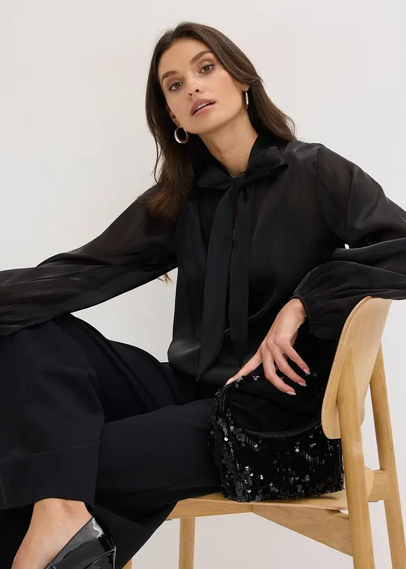 Schluppenbluse, bonprix
