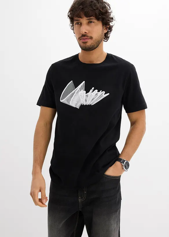 T-Shirt aus reiner Bio-Baumwolle, bonprix