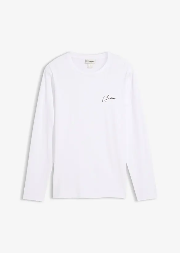 Langarmshirt mit Stretch, Slim Fit, bonprix