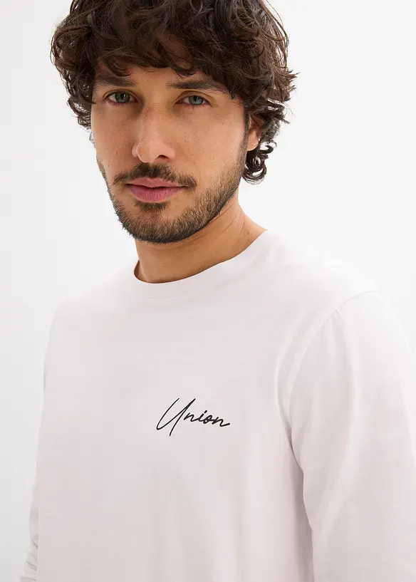 Langarmshirt mit Stretch, Slim Fit, bonprix