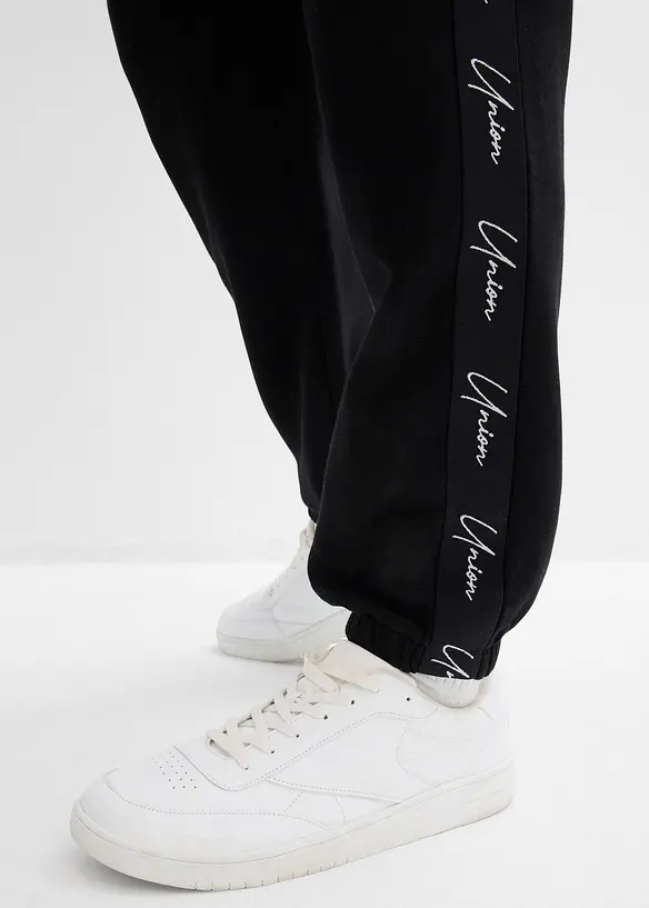Pantalon de jogging 100% coton, loose, bonprix