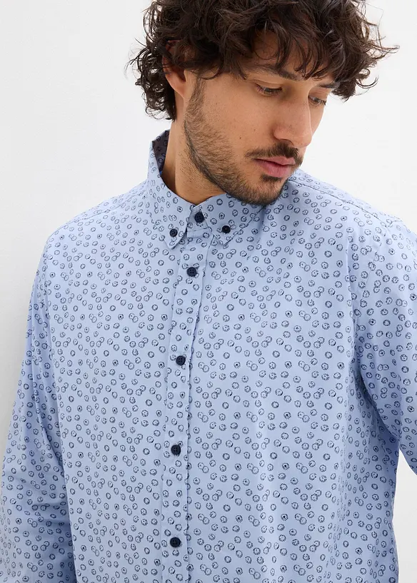 Business-Hemd aus reiner Baumwolle, Modern Fit, bonprix