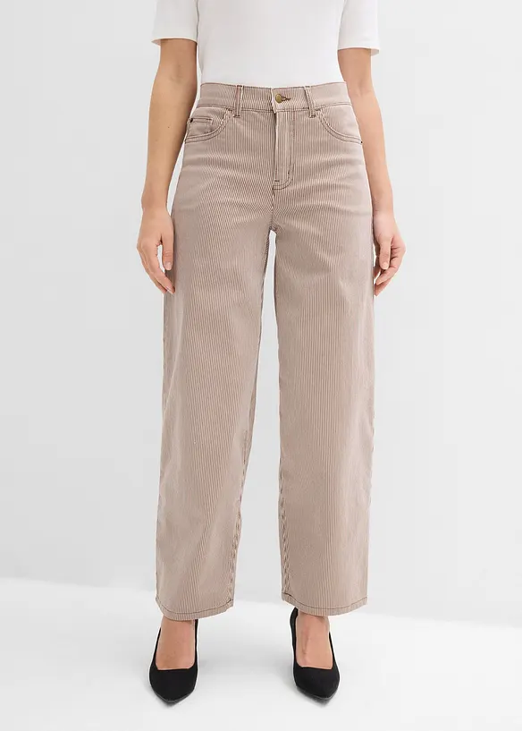 Ballon Fit-Hose mit Streifen, bonprix