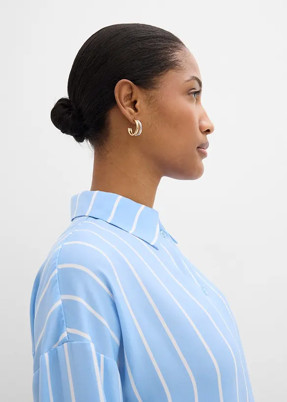 Chemisier en satin fluide, bonprix