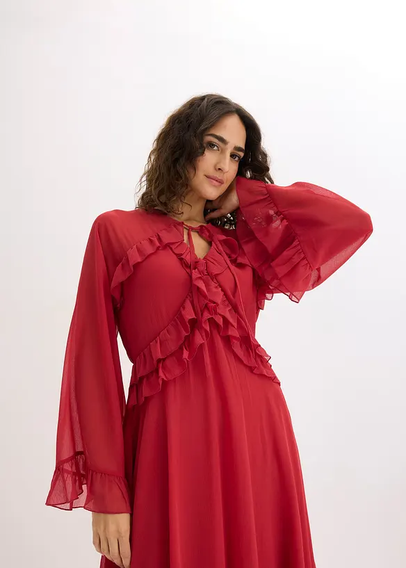 Chiffonkleid, bonprix