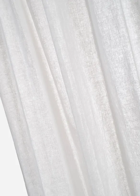 Rideau en lin et coton (1 pce), bonprix