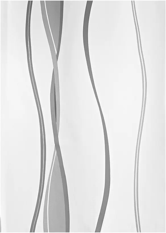 Voilage avec imprim&eacute; vague (1 pce), bonprix