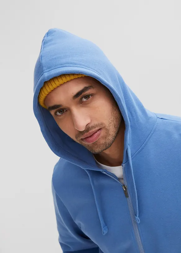 Kapuzen-Sweatjacke in Regular Fit, bonprix