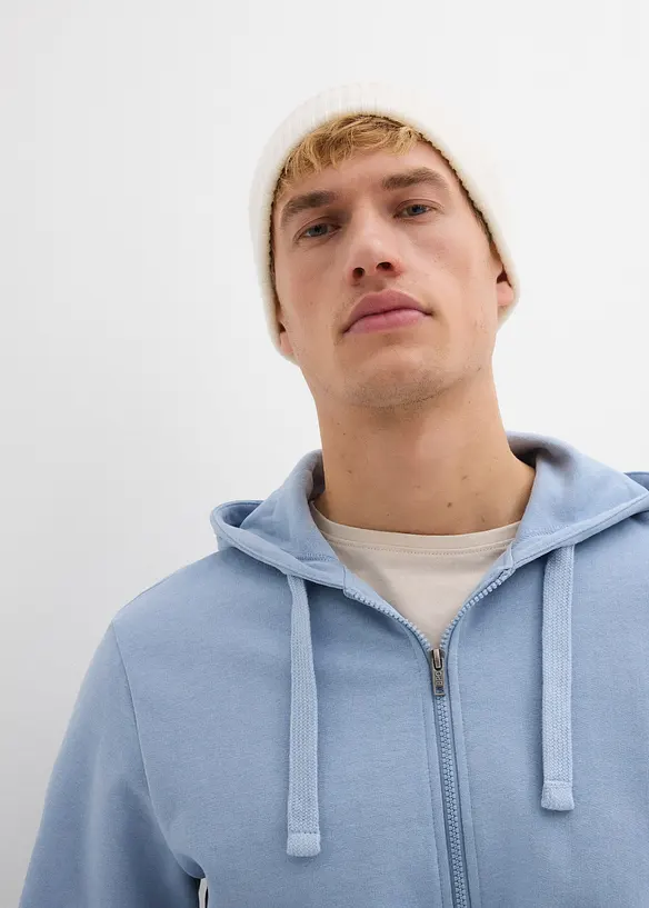 Kapuzen-Sweatjacke in Regular Fit, bonprix