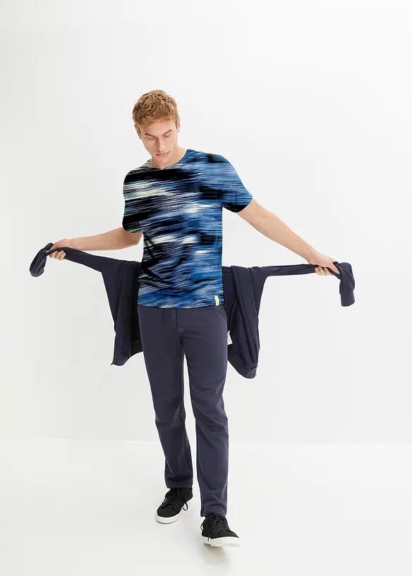 Pantalon de jogging &agrave; jambes droites, int&eacute;rieur gratt&eacute; doux, bonprix