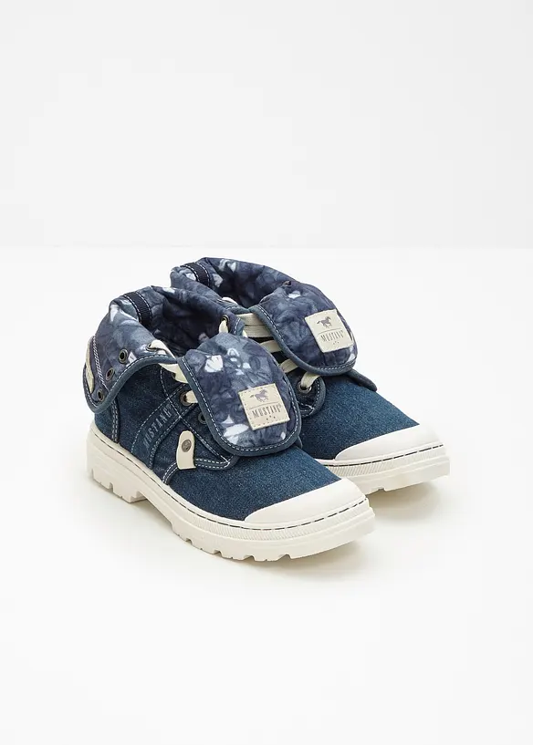 Mustang High-Top-Sneaker aus Baumwoll-Canvas, Mustang