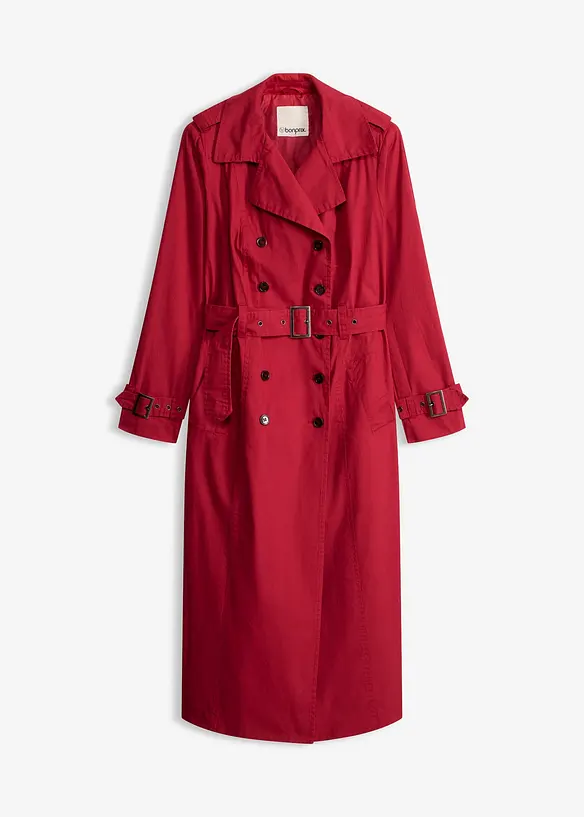 Long-Trenchcoat mit Tailleng&uuml;rtel, bonprix