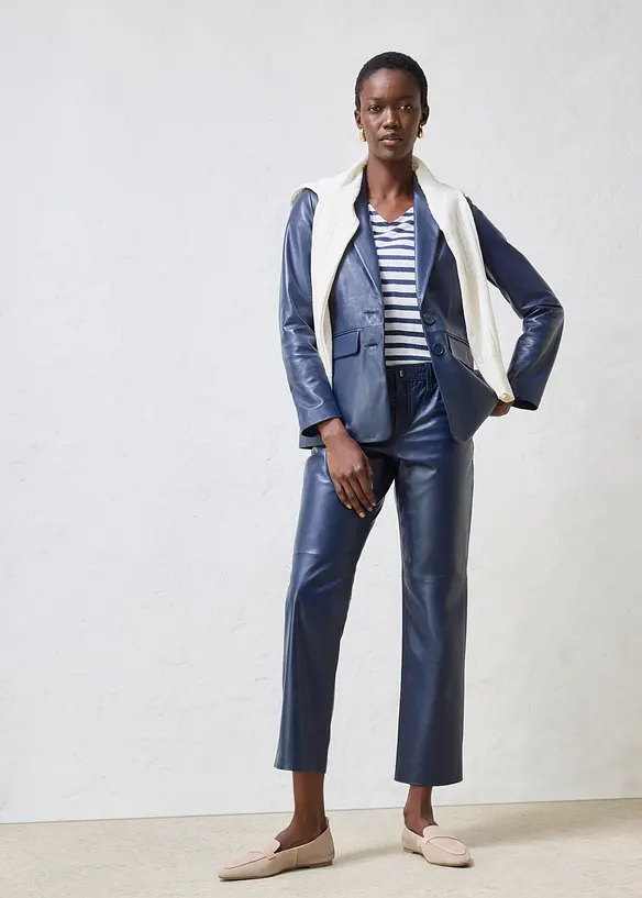 Blazer aus Lammnappa, bonprix