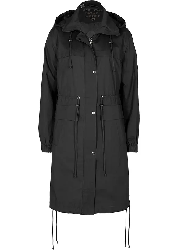 Trench-Parka mit gro&szlig;en Taschen, bonprix