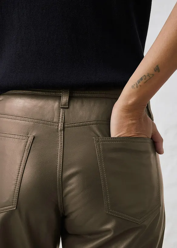 Lammnappa-Lederhose, bonprix