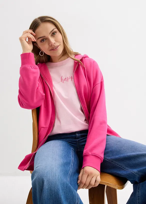 Kapuzen-Sweatjacke, bonprix