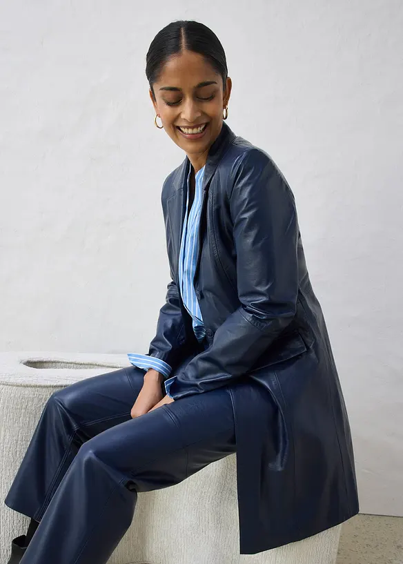 Blazermantel aus Lammnappa, bonprix