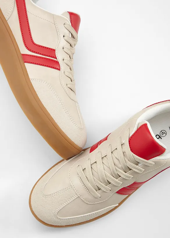 Sneakers &agrave; plateforme r&eacute;tro, bonprix