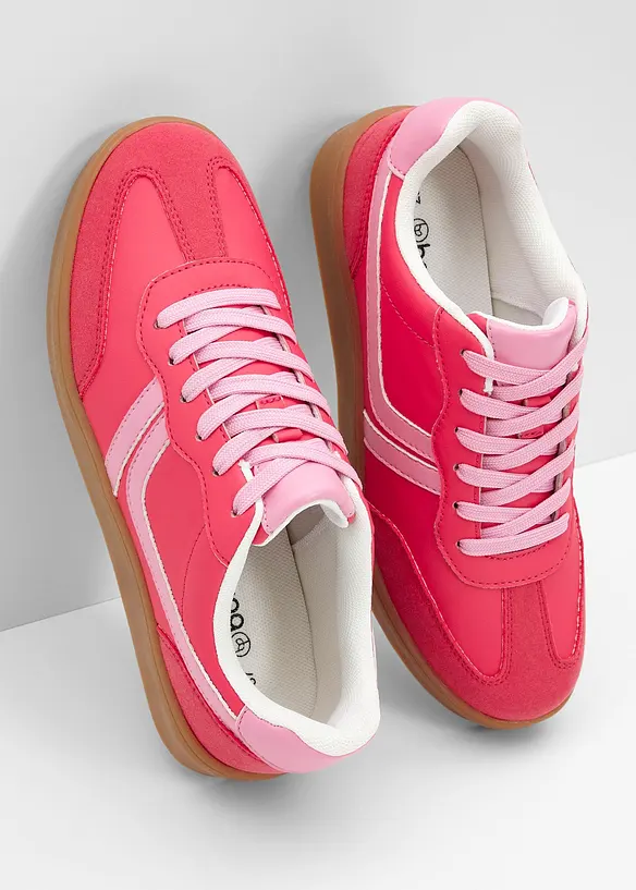 Plateau-Sneaker im Retrolook, bonprix