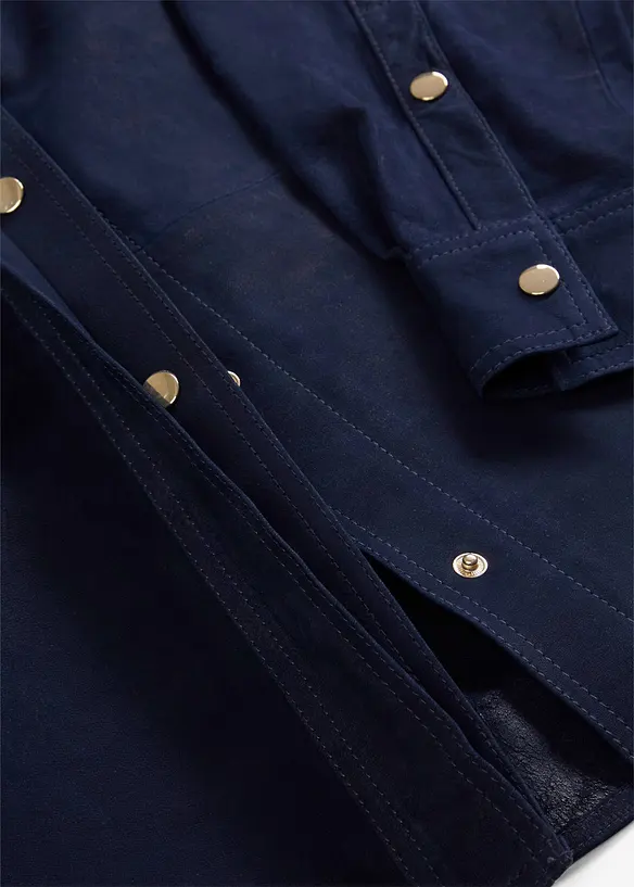 Chemise en cuir velours, bonprix