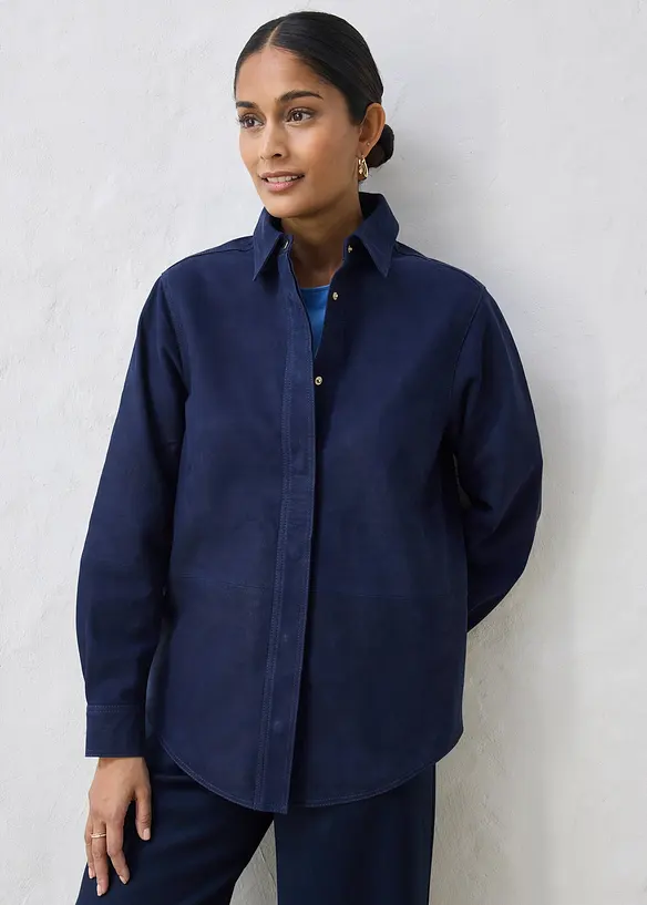 Chemise en cuir velours, bonprix