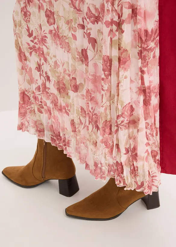 Chiffon-Rock mit Crinkle Effekt, bonprix