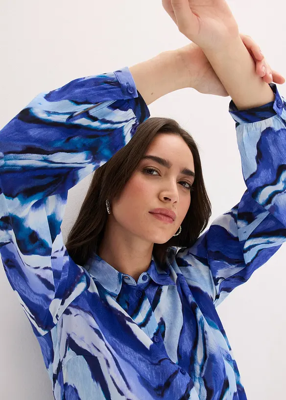 Chemisier imprim&eacute;, bonprix