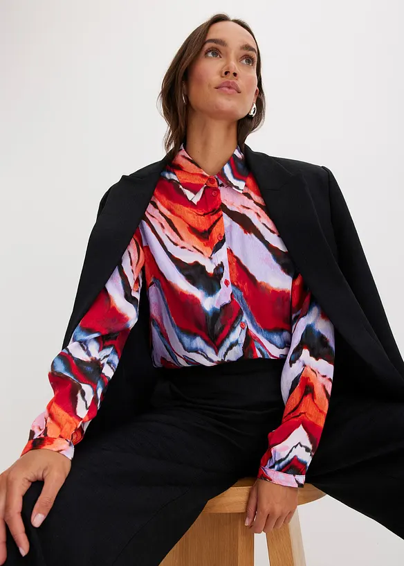 bedruckte Bluse, bonprix