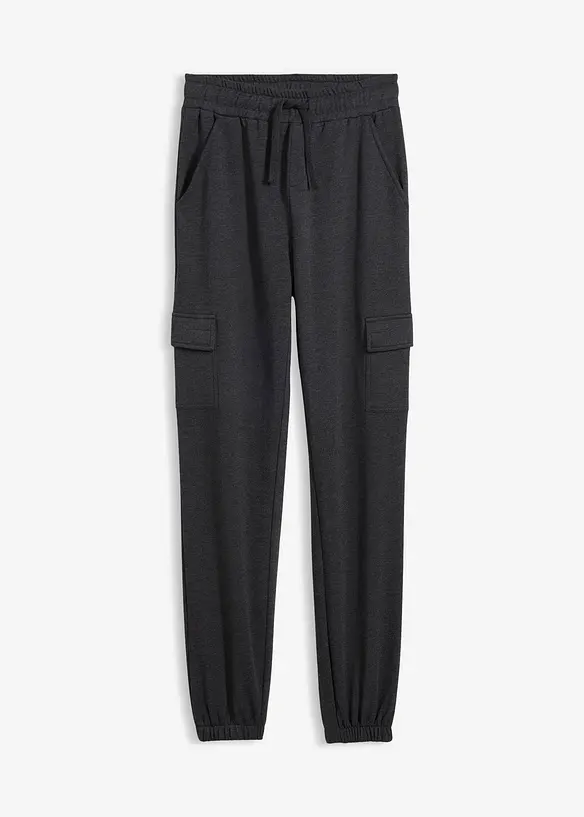 Pantalon de jogging &agrave; poches cargo, bonprix