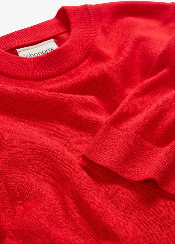 Pullover mit Seidenanteil, bonprix
