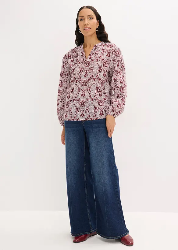 Bluse aus reiner Baumwolle, bonprix