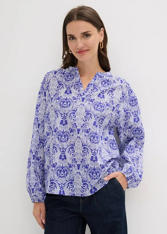 Bluse aus reiner Baumwolle, bonprix