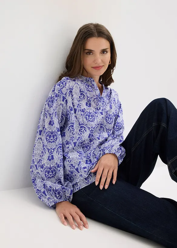 Bluse aus reiner Baumwolle, bonprix