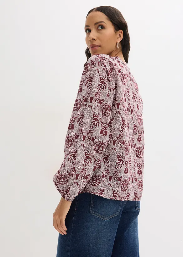 Bluse aus reiner Baumwolle, bonprix