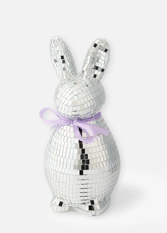 Deko-Figur Glitzer-Hase, bonprix