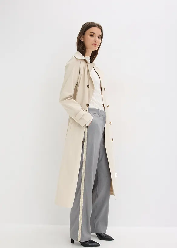 Pantalon de costume &agrave; taille confortable, bonprix