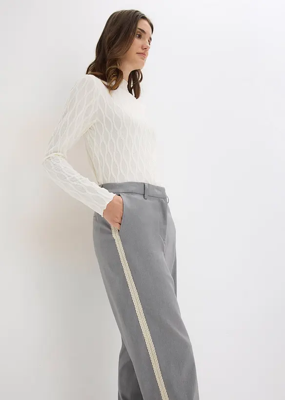Pantalon de costume &agrave; taille confortable, bonprix