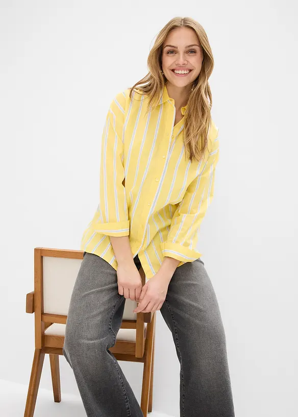 Chemisier en popeline de coton, bonprix