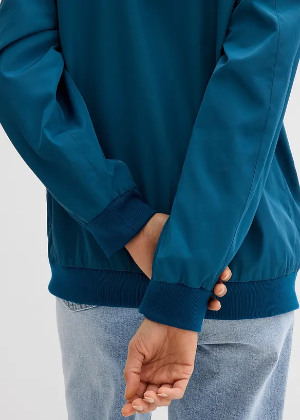 Weite Pilotenjacke mit Leofutter, bonprix