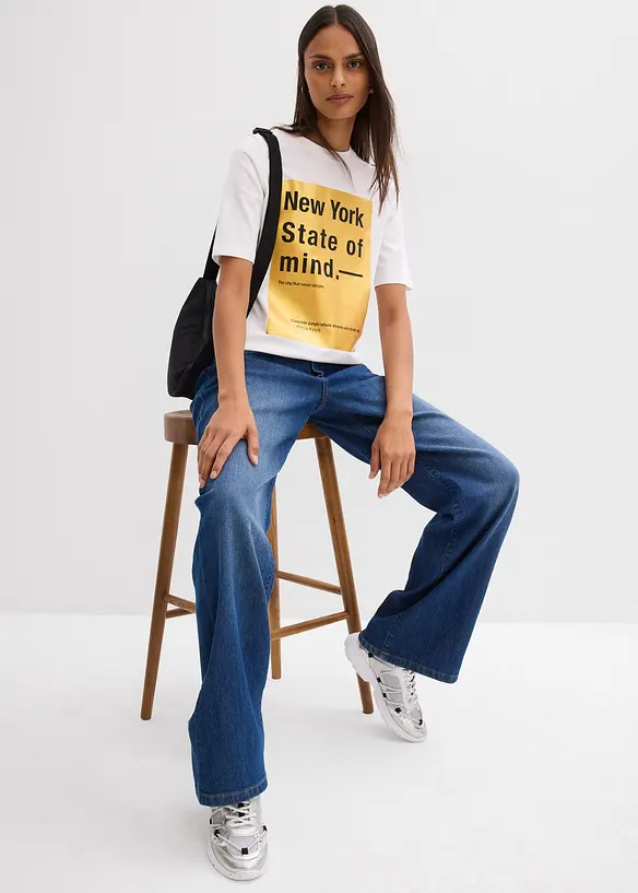 T-Shirt aus reiner Bio-Baumwolle, bonprix