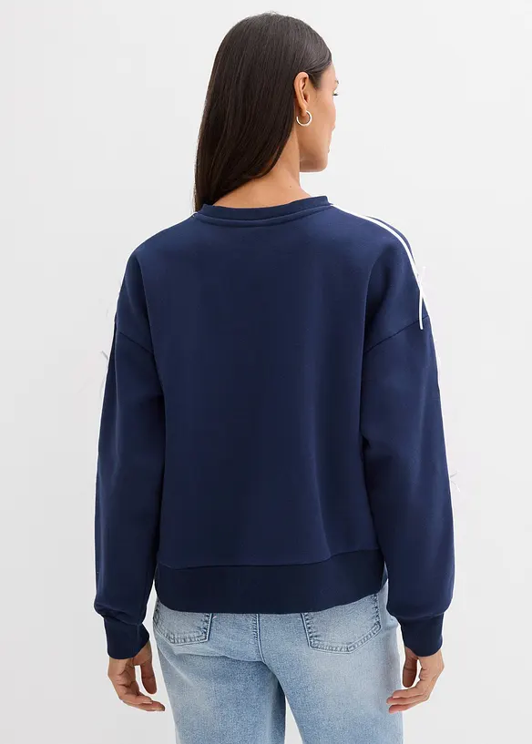 Oversize-Sweatshirt aus weichem Baumwoll-Mix, bonprix