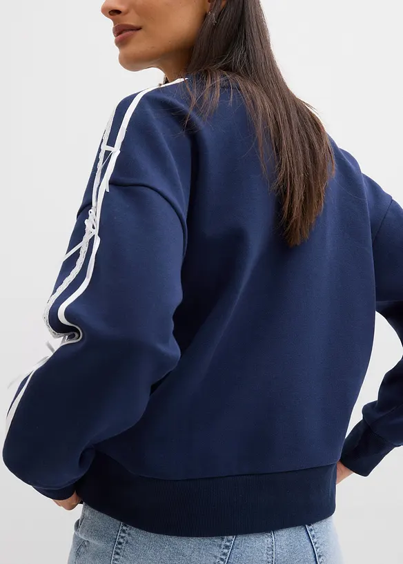 Oversize-Sweatshirt aus weichem Baumwoll-Mix, bonprix