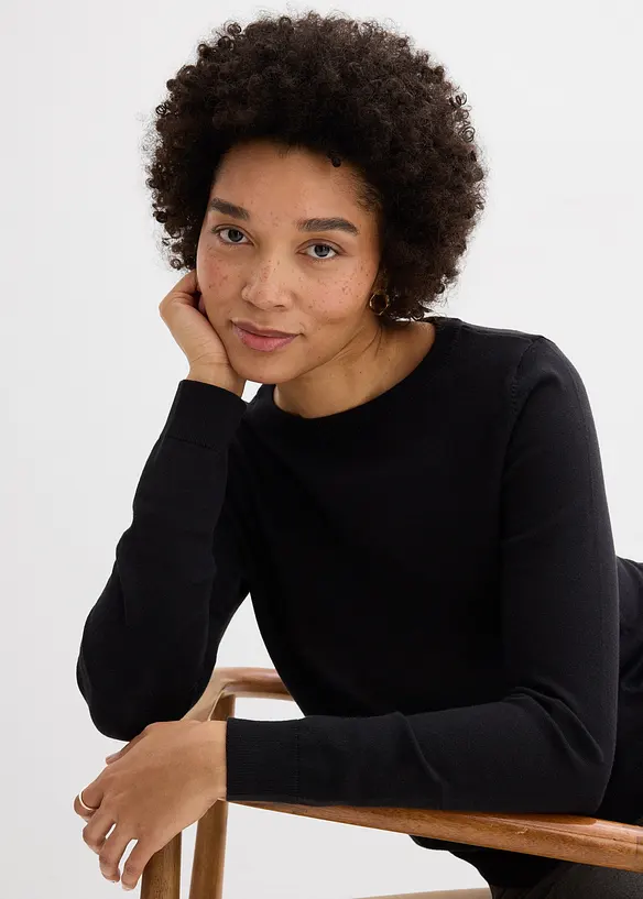 Feinstrickpullover, bonprix